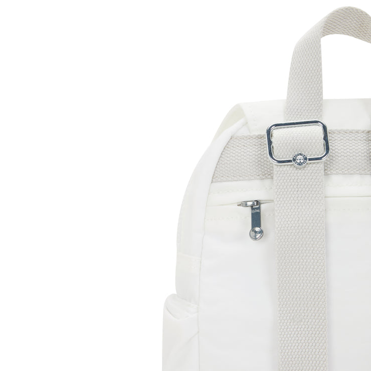 KIPLING Mini Backpack with Adjustable Straps Female Pure Alabaster City Zip Mini  -  I6046-6KH