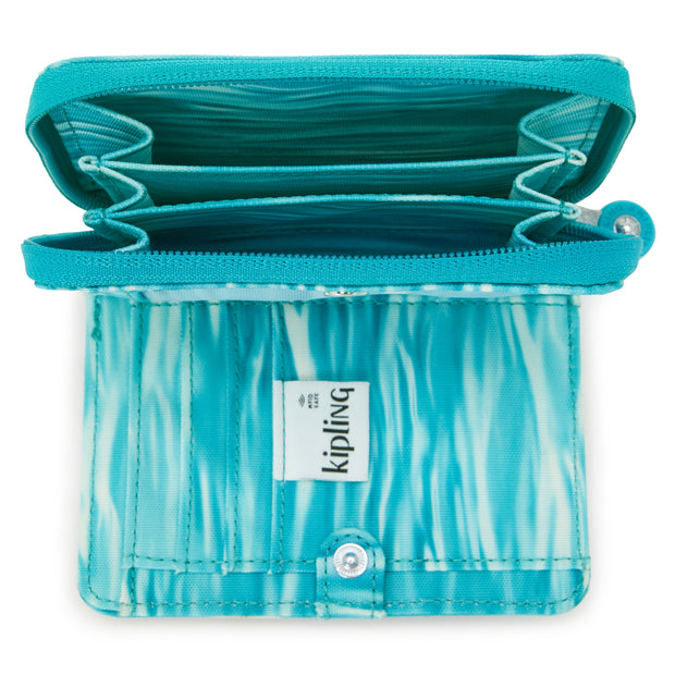 KIPLING Medium wallet Female Aqua Pool Money Love  -  I6791-5MF