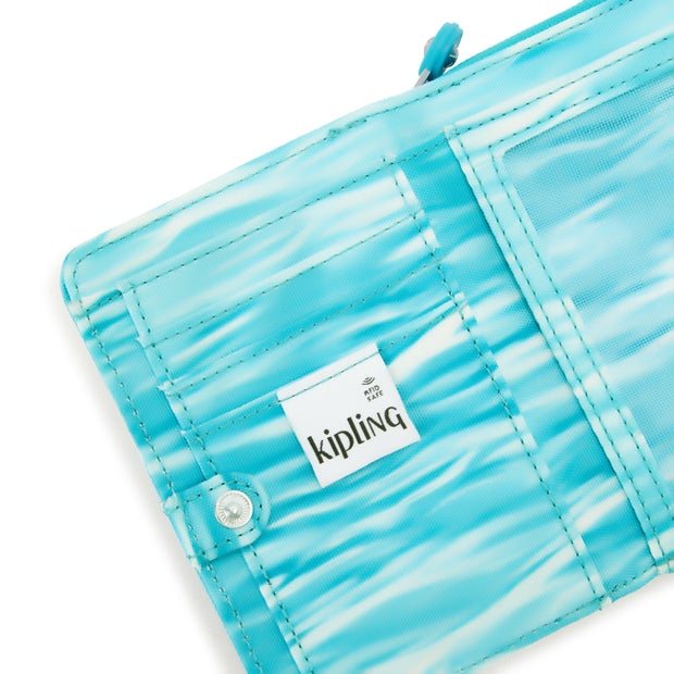 KIPLING Medium wallet Female Aqua Pool Money Love  -  I6791-5MF